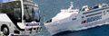 transporte, buses, avion